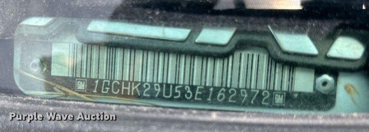 image for item DR4667 2003 Chevrolet Silverado 2500HD  Ext. Cab pickup truck