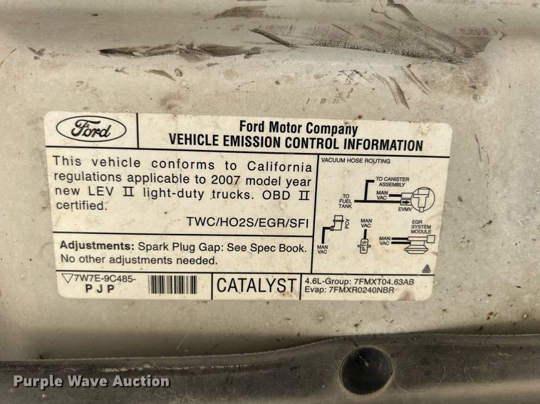 image for item DR4669 2007 Ford F150 XL  pickup truck