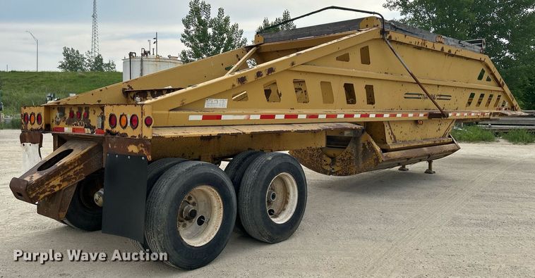 image for item DR4674 2000 Trail King TK54BDV432  bottom dump trailer