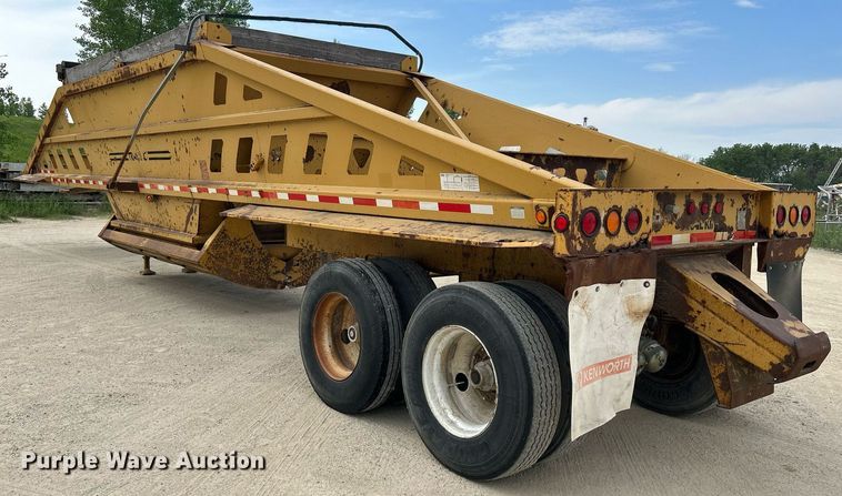 image for item DR4674 2000 Trail King TK54BDV432  bottom dump trailer