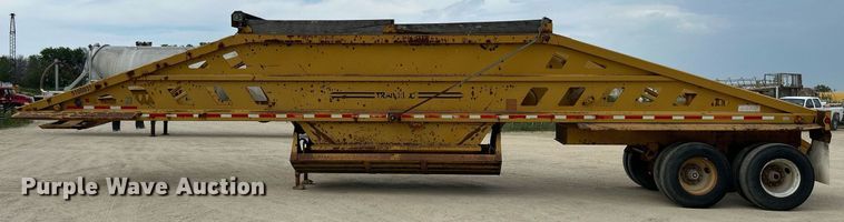 image for item DR4674 2000 Trail King TK54BDV432  bottom dump trailer