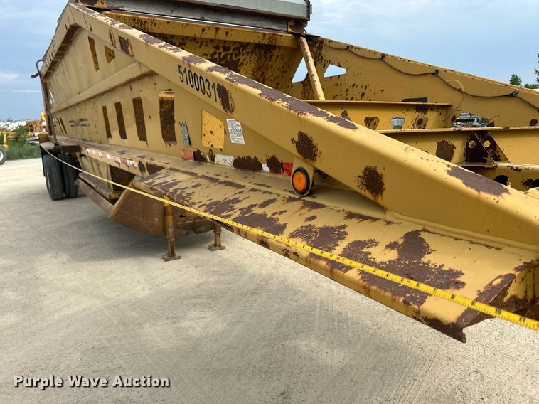 image for item DR4674 2000 Trail King TK54BDV432  bottom dump trailer