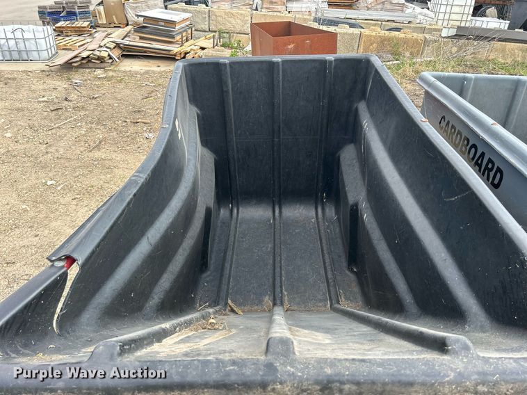 image for item DR4676 (3) Rubbermaid 1036 refuse totes