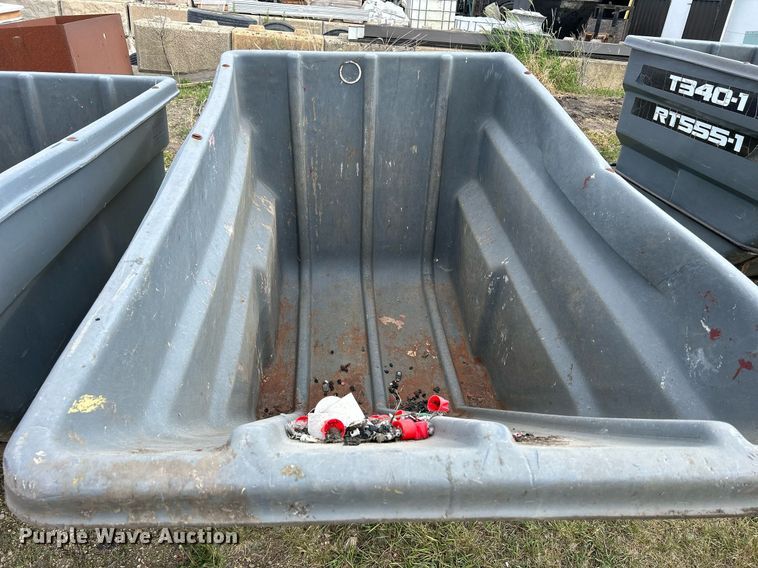 image for item DR4676 (3) Rubbermaid 1036 refuse totes