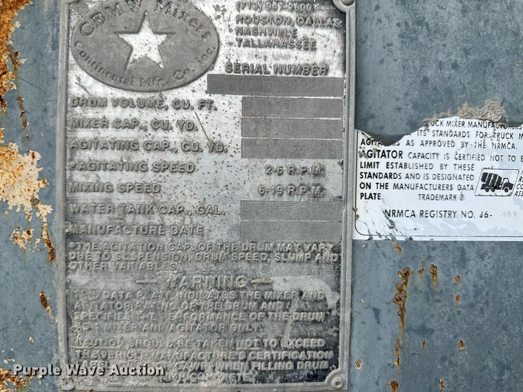 image for item JD9100 2003 Kenworth T800  ready mix truck