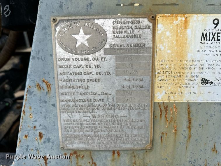 image for item JD9101 2003 Kenworth T800  ready mix truck