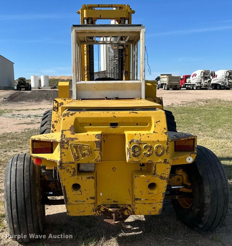 image for item JD9103 1987 JCB 930  forklift
