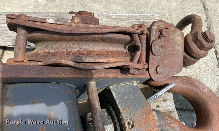 image for item MC9892 (2) crane blocks