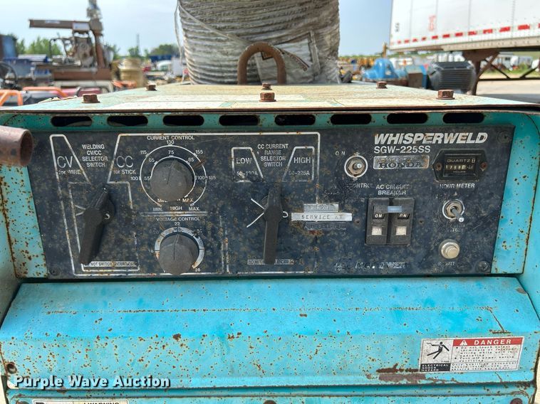 image for item MC9895 MQ Power Whisperweld SGW-225SS  welder