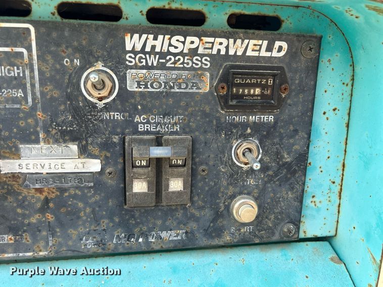 image for item MC9895 MQ Power Whisperweld SGW-225SS  welder