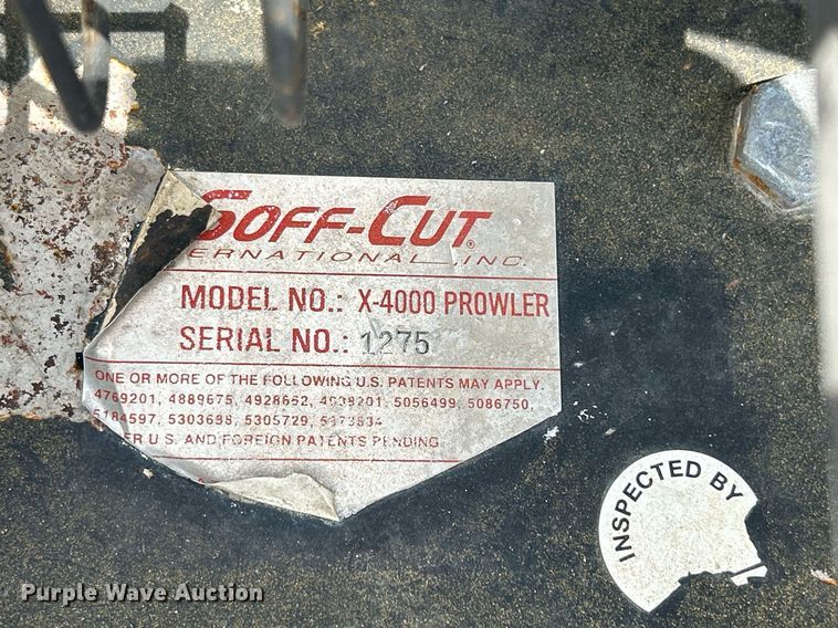 image for item MC9898 Soff-Cut X-4000 Prowler  concrete saw