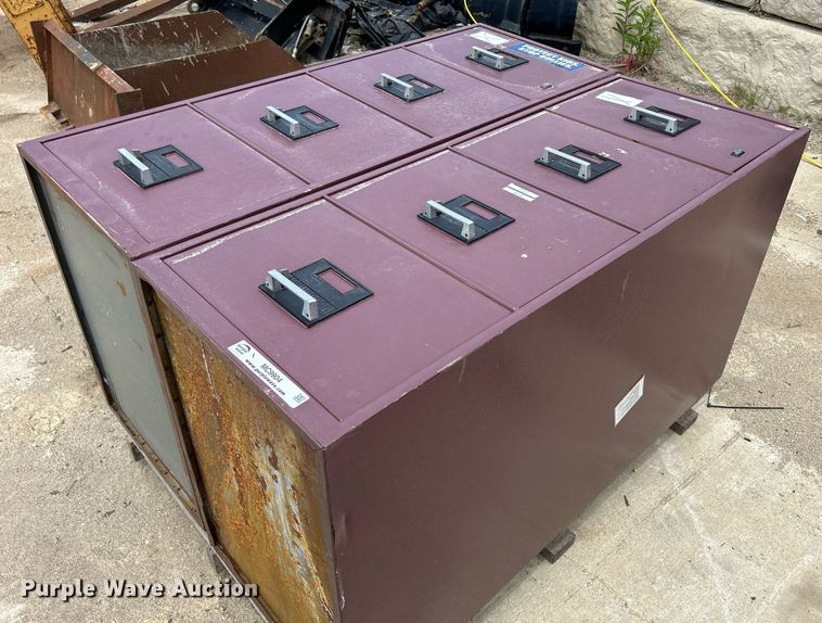 image for item MC9904 (2) four drawer file cabinets
