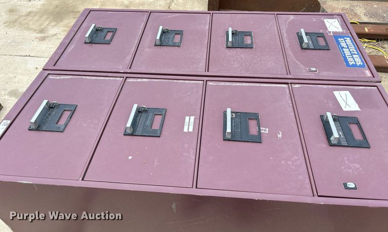 image for item MC9904 (2) four drawer file cabinets