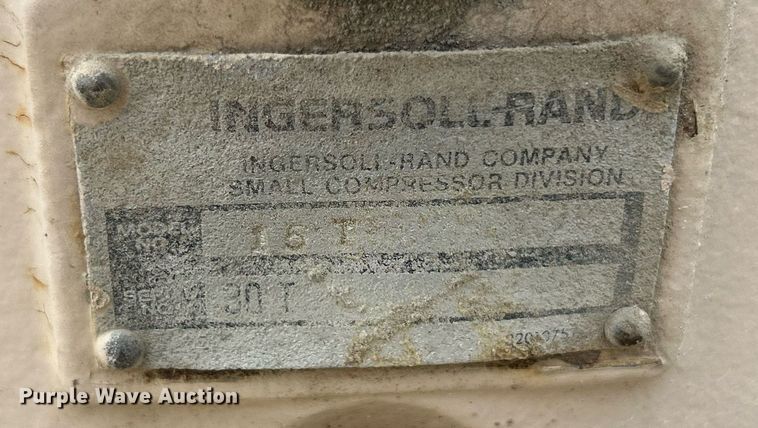 image for item MC9930 Ingersoll Rand 15T  air compressor