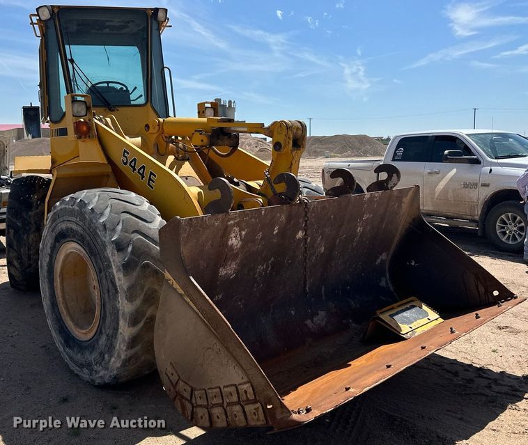 image for item NY9033 1990 John Deere 544E  wheel loader