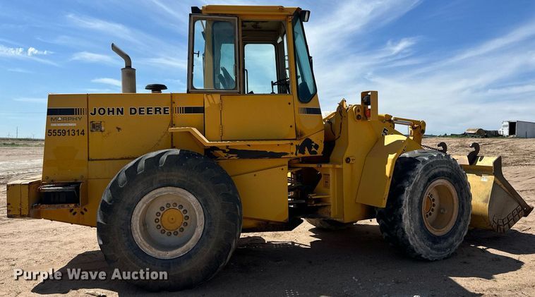 image for item NY9033 1990 John Deere 544E  wheel loader