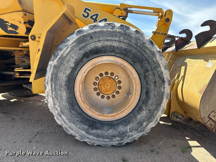 image for item NY9033 1990 John Deere 544E  wheel loader