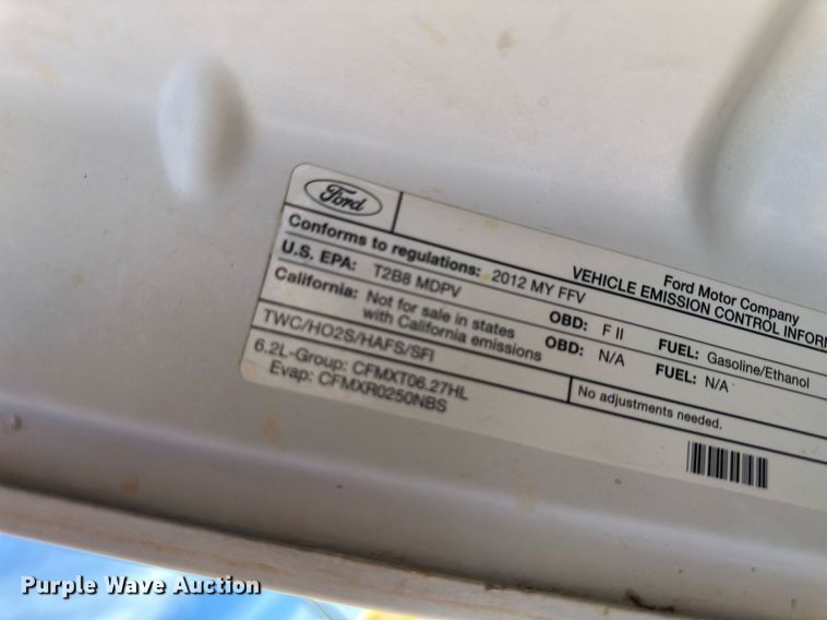 image for item NY9035 2012 Ford F250 Super Duty XLT  SuperCab pickup truck