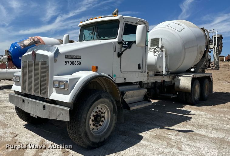 image for item NY9036 2008 Kenworth W900  ready mix truck