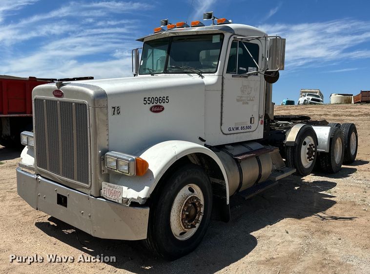 image for item NY9037 1996 Peterbilt  semi truck