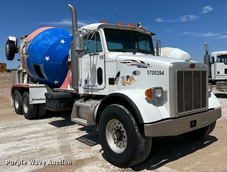 image for item NY9038 2003 Peterbilt 357  ready mix truck