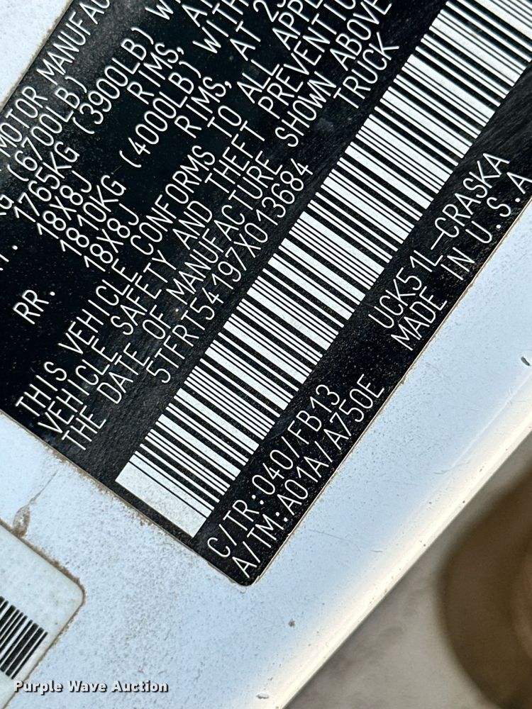 image for item NY9045 2007 Toyota Tundra  Double Cab pickup truck