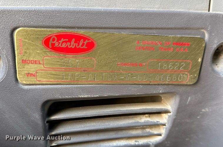 image for item NY9058 2006 Peterbilt 357  ready mix truck