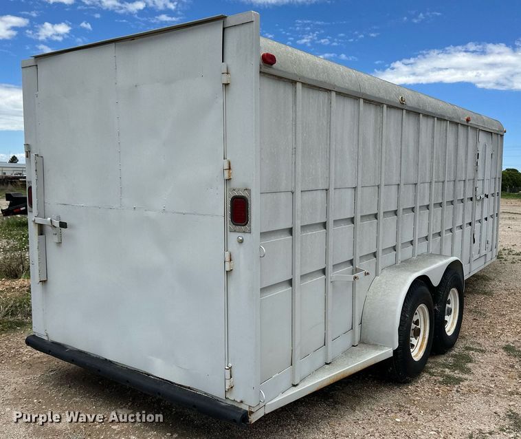 image for item NY9068 1991 Travalong  livestock trailer