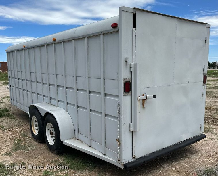 image for item NY9068 1991 Travalong  livestock trailer