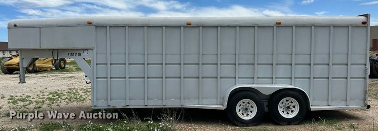 image for item NY9068 1991 Travalong  livestock trailer