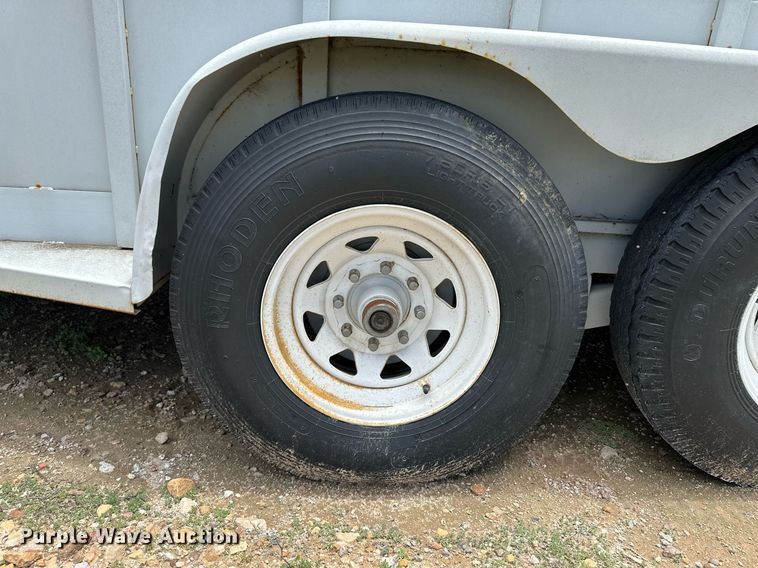 image for item NY9068 1991 Travalong  livestock trailer