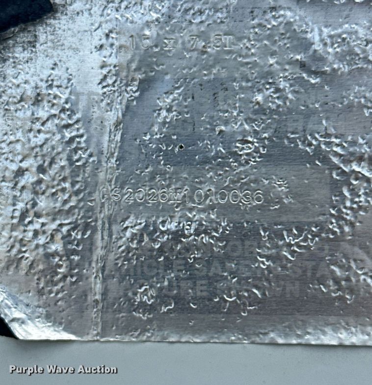 image for item NY9068 1991 Travalong  livestock trailer