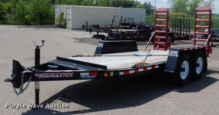 image for item AF9686 2020 Towmaster TC-10D  equipment trailer