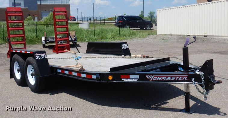 image for item AF9686 2020 Towmaster TC-10D  equipment trailer