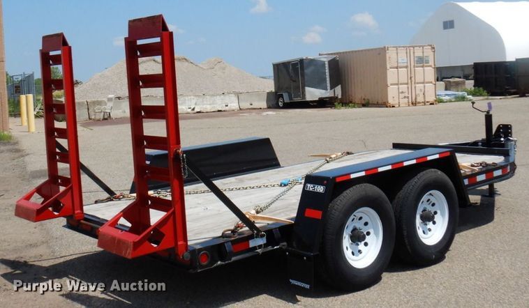 image for item AF9686 2020 Towmaster TC-10D  equipment trailer