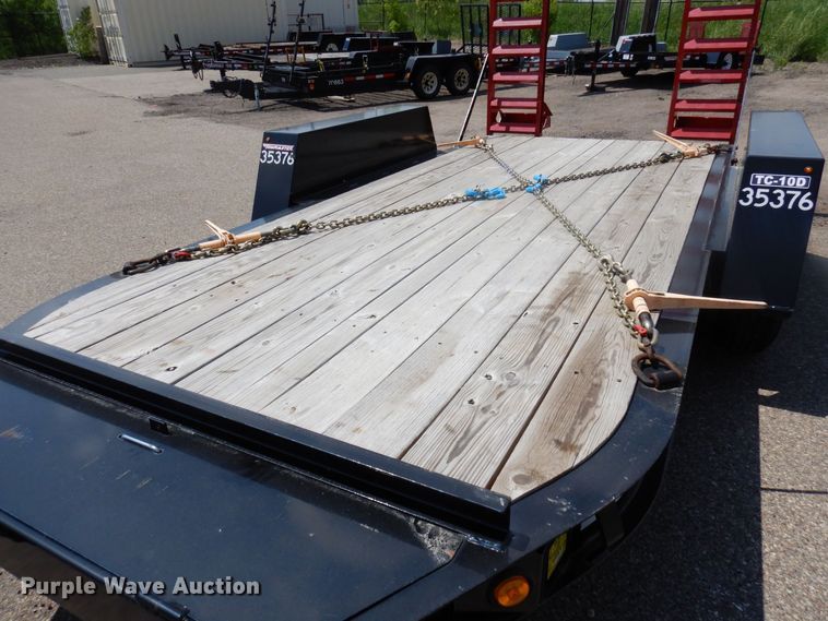 image for item AF9686 2020 Towmaster TC-10D  equipment trailer