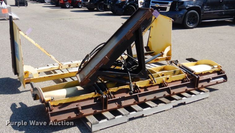 image for item AF9695 Snow Wolf  skid steer snow plow