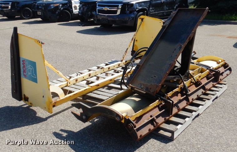 image for item AF9695 Snow Wolf  skid steer snow plow