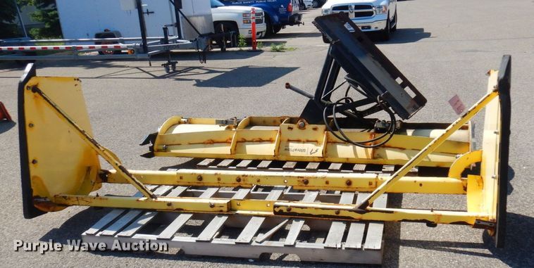 image for item AF9695 Snow Wolf  skid steer snow plow