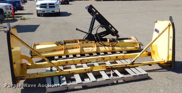 image for item AF9695 Snow Wolf  skid steer snow plow