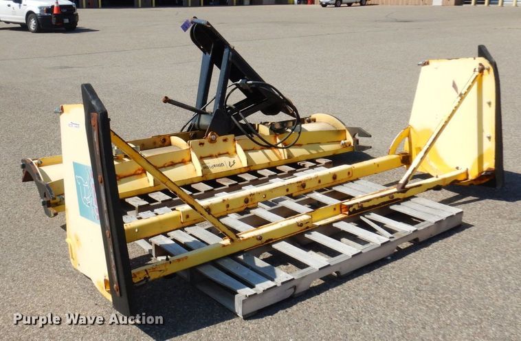 image for item AF9695 Snow Wolf  skid steer snow plow