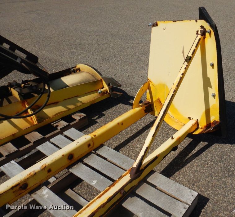 image for item AF9695 Snow Wolf  skid steer snow plow