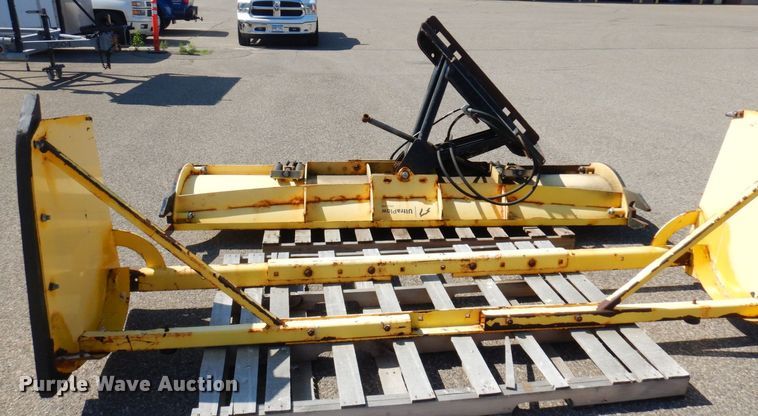 image for item AF9695 Snow Wolf  skid steer snow plow