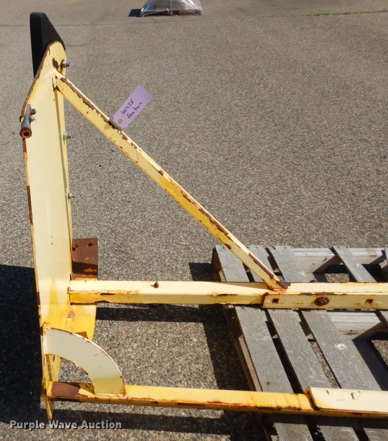 image for item AF9695 Snow Wolf  skid steer snow plow