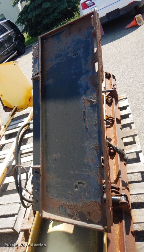 image for item AF9695 Snow Wolf  skid steer snow plow