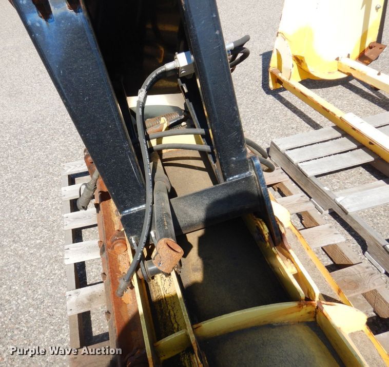 image for item AF9695 Snow Wolf  skid steer snow plow