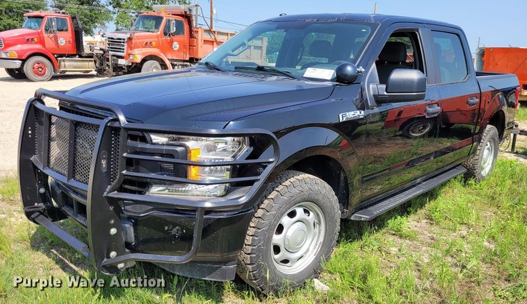 image for item DK1861 2018 Ford F150  SuperCrew pickup truck