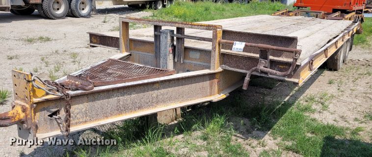 image for item DK1863 1993 CZ Engineering CZ24KT  equipment trailer