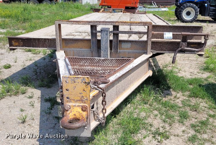 image for item DK1863 1993 CZ Engineering CZ24KT  equipment trailer