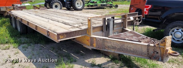 image for item DK1863 1993 CZ Engineering CZ24KT  equipment trailer